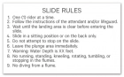 Indiana Water Slide Rules
