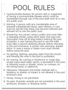 Minnesota Pool Rules Sign