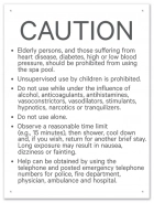 New York Spa Rules Sign