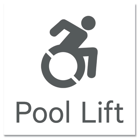 Pool Lift w/Dynamic ISA Symbol - Large