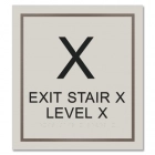 Stairway ID Sign - NYC Compliant