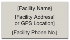 State Pool Sign - Emergency Location Sign