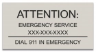 State Pool Sign - Emergency Sign - Utah Compliant