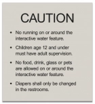 State Pool Sign - Emergency Sign - Utah Compliant