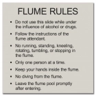 State Pool Sign - Flume Rules - Minnesota Compliant