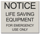 State Pool Sign - Life Saving Equipment - Illinois Compliant