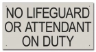 State Pool Sign - No Lifeguard - OK Compliant