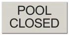 State Pool Sign - Pool Closed - North Carolina Compliant