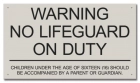 State Pool Sign - Pool Rules - Delaware Compliant