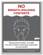 State Pool Sign - Pool Rules - New York City Compliant