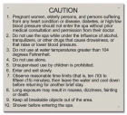 State Pool Sign - Spa Rules - KY Compliant