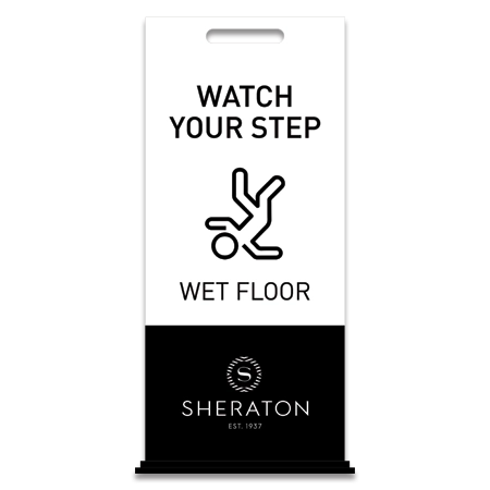 Wet Floor Free-Standing Floor Sign