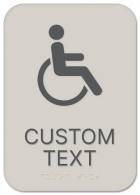 2-Line Custom Regulatory Sign