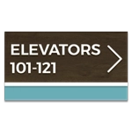 2-Line Directional Sign