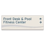 2-Line Directional Sign