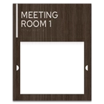 2-Line Meeting Room Sign w/Window