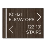 4-Line Directional Sign