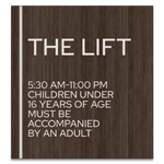 8-Line Common Room Sign