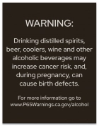 Alcohol Warning Sign: Pregnancy and Birth Defects