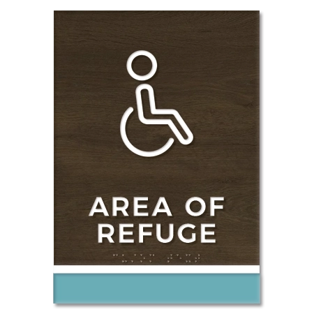 Area of Refuge Sign - ISA Symbol