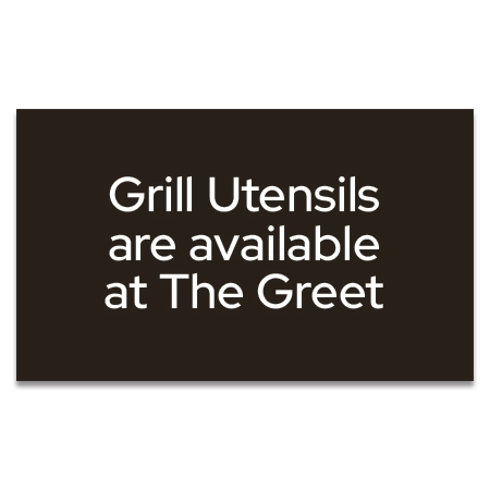 BBQ Utensils Sign