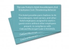 CA Housekeeper Protection Notice  - 3 Pack - Celtec