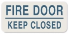 Fire Door - Keep Closed Label - 4 Pack