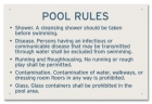 Idaho Pool Rules Sign