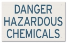 Indiana Hazardous Chemicals Sign