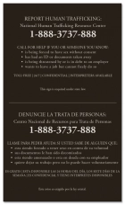 Maryland Code - Human Trafficking Notice - Celtec Material