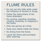 Minnesota Flume Rules Sign