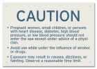 Minnesota Spa Rules Sign