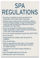 Nebraska Spa Regulations Sign