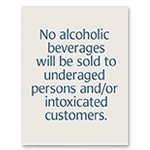 No Alcoholic Beverages To Be Sold - AL Code