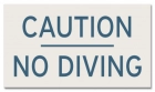 Ontario Canada No Diving Sign