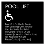 Pool Lift Rules w/ ISA Symbol