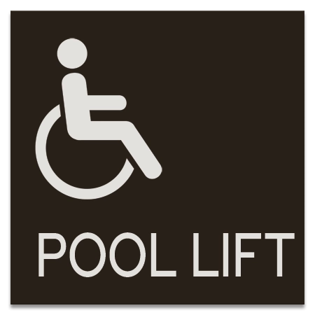 Pool Lift w/ISA Symbol