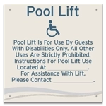 Pool Lift w/ISA Symbol