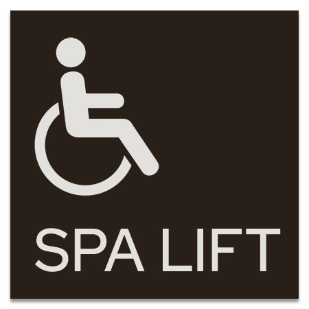 Spa Lift w/ISA Symbol