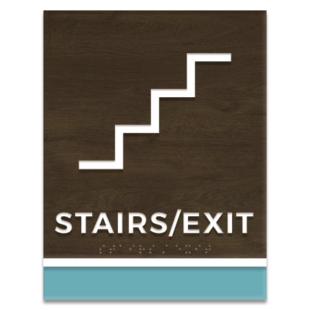 Stairs/Exit Sign