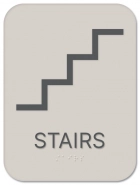 Stairs Sign w/Symbol