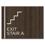 Stairs Sign w/Symbol