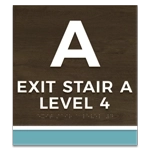 Stairway ID Sign - NYC Compliant