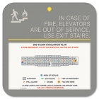 Standard Elevator Evacuation Plans - CA Compliant