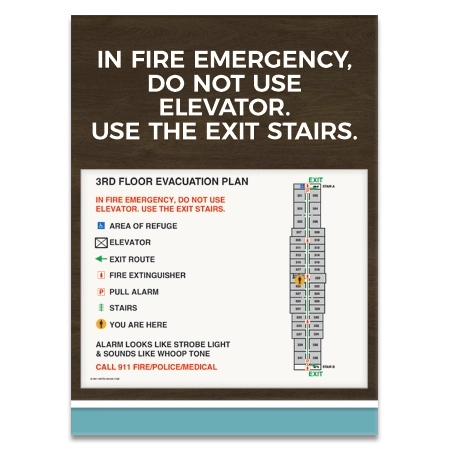 Standard Elevator Evacuation Plans - NYC Compliant