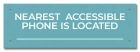 State Pool Sign - Accessible Phone