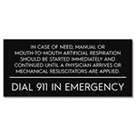 State Pool Sign - Dial 911 In Emergency - Nevada Compliant