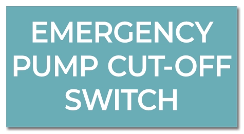 State Pool Sign - Emergency Pump Cut-Off... - Virginia Compliant