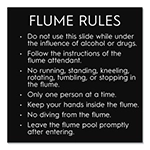 State Pool Sign - Flume Rules - Minnesota Compliant