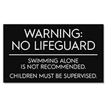 State Pool Sign - No Lifeguard - Ohio Compliant